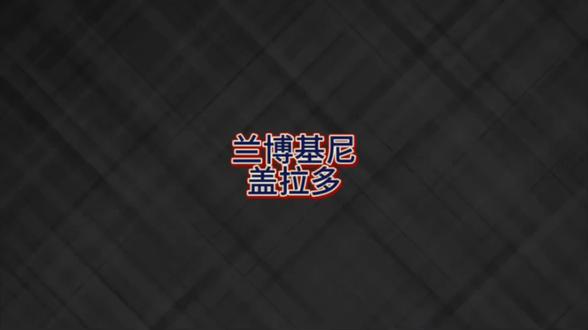 想不到开兰博基尼也有自卑的时候#兰博基尼盖拉多