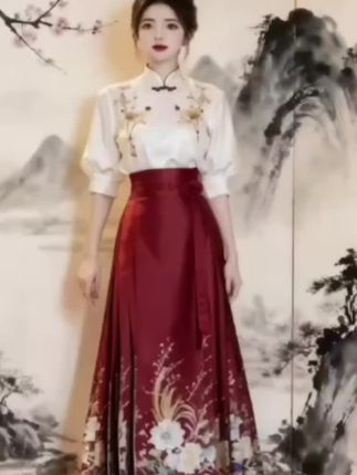 马面裙套装#国风设计服装 #中式 #国风