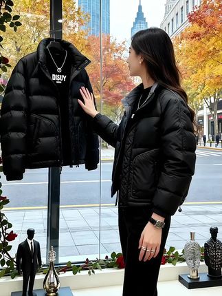 真维斯轻薄立领羽绒夹克外套#外套穿搭 #男士穿搭 #夹克外套 #秋冬穿搭 #羽绒服穿搭