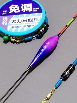 立漂大力马线组绑好双钩大物线组成品子线套装pe斑点沉水防咬线组#免调漂子线双钩 #免调漂线组 #钓鱼 #线组#户外垂钓
