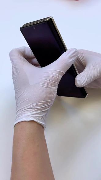 三折叠漏液更换屏幕总成 #专业维修#华为手机维修#三折叠#屏幕漏液