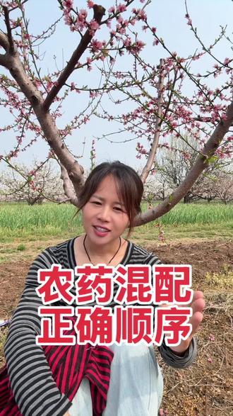 #农药混配方法#果树管理#新农人 农药混配正确方法