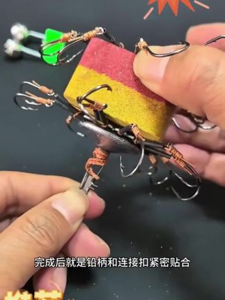 威拓森通杀翻板钩爆炸钩套装翻版鱼钩反板海杆抛竿鲢鳙盘钩八爪钩 #翻板钩 #翻板钩钓鲢鳙 #八爪钩 #爆炸钩 #渔具用品