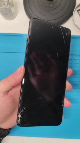 y300pro+换屏幕总成加中框#手机维修 #手机换屏