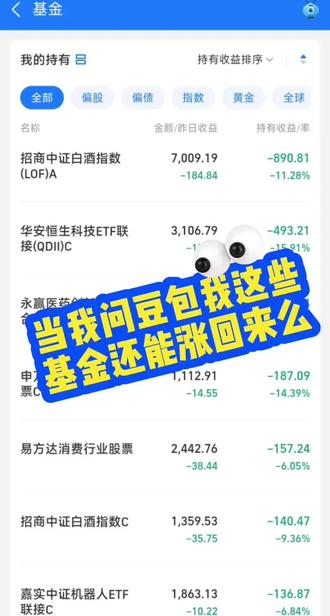 当我让豆包帮我看自己买的基金,天塌了,兄弟们!!!#中国石油成为A股市值冠军 #美股跌油价飙黄金崩 #金银价格显著下跌 #中国量子计算稳居国际第一方阵 #让豆包给我取个网名