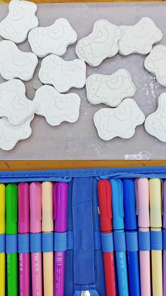 冰箱贴小马驹绘制过程分享