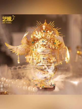 #好物推荐🔥 #爆款热卖中 艺模喵之城天使恶魔金属模型手工摆件点翠凤冠女帝摆件情人节礼物#礼物 #模型 #摆件