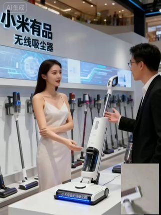 清洁神器!小米有品无线吸尘器 家人们,清洁难题一键解决!小米有品无线吸尘器,轻巧便携,打扫不费劲。吸力强到惊人,灰尘、毛发瞬间无影踪。多刷头灵活切换,满足各种清洁场景。续航持久,全屋清洁不断档。操作简单易懂,上手轻松。价格亲民,性价比无敌。别犹豫,赶紧入手,让清洁变成一种享受!#无线吸尘器 #小米有品 #吸拖一体吸尘器 #轻松做家务 #清洁好物