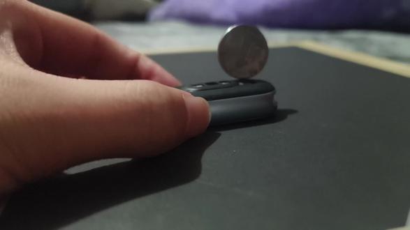 厉害厉害,真不知道你们这些天才咋发现的#小米手环转硬币