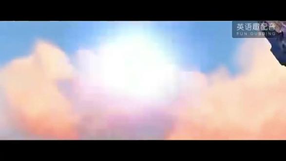 海洋奇缘:鲨鱼头毛伊好滑稽#英语趣配音 #英语口语