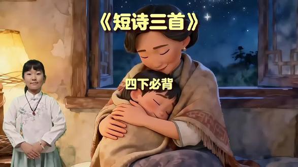 背诵四年级(下)语文课文《短诗三首——繁星》 #繁星#冰心 #四年级语文 #背课文