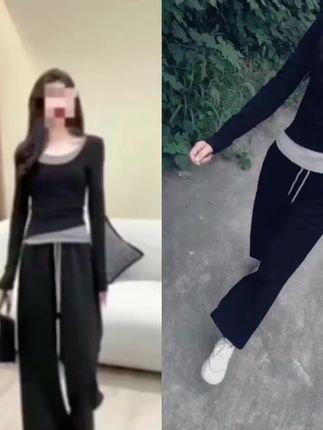 #休闲穿搭 #收腹瘦腰 #休闲套装 #分享穿搭 #休闲女装