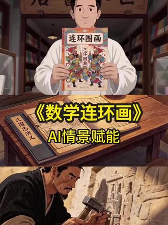 二年级下《数学连环画》AI动画课件学生抢着学 小学数学老师速看!这款新人教版二年级下册《数学连环画》AI动画视频课件太绝了✨
它以“连环画”的发展为线索,从汉代山东武氏祠的石刻(连环画雏形),讲到唐代敦煌经变画,再到明代全相小说,最后聚焦1920年代上海“连环图画”的正式命名,用历史故事把孩子的注意力牢牢抓住。
课件核心是将数学知识融入连环画创作:
• 情景导入:以生活化的连环画故事引入,让孩子快速理解“连环画是用多幅画讲述一个故事”;
• 知识融合:通过《小猫买罐头》等趣味连环画,把有余数的除法、乘法等数学知识藏在故事里,孩子在看画的同时就把知识学透了;
• 互动性强:设置小组分享活动,让孩子收集、创作数学连环画,既能巩固知识,又能锻炼表达和逻辑思维。
课件还配套了教案和逐字稿,老师备课直接省一半时间!家长用来给孩子做数学启蒙也超合适,快带孩子开启“边看连环画边学数学”的新体验吧~#二年级数学#公开课教案 #老师备课#小学数学#AI课件
