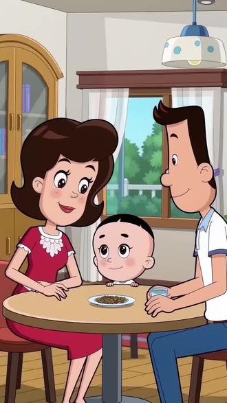 #豆包 #大头儿子和小头爸爸#白菜对我笑