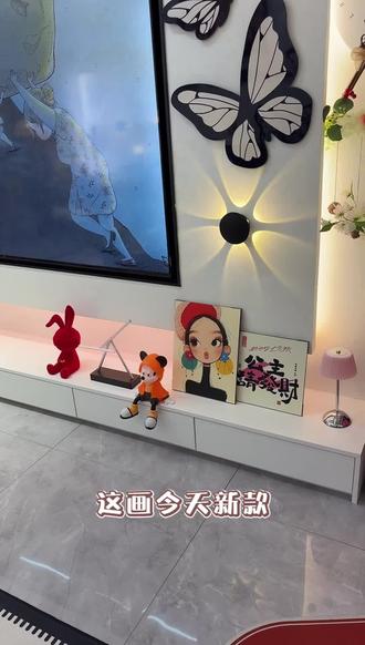 俏皮多巴胺女孩治愈装饰画ins可爱卡通儿童房卧室床头壁挂装饰画#装饰画 #挂饰挂件 #挂画 #挂画装饰 #装饰画推荐
