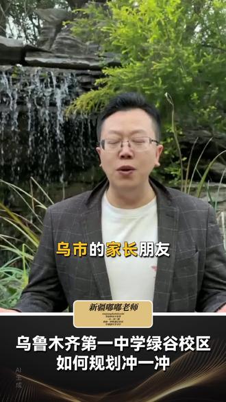 乌鲁木齐第一中学绿谷校区如何规划冲一冲#高考英语 #中考英语 #初中英语 #高中英语 #新疆嘟嘟老师