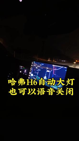哈弗H6自动大灯可以语音关闭#哈弗H6#与弗同行