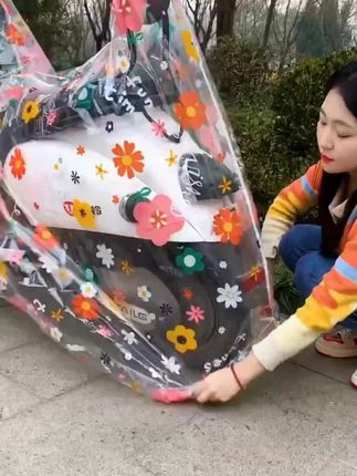 #电动车防雨罩