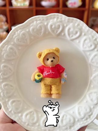 谁能帮我换个美甲🥹#捏捏乐 #手工diy #敲可爱 #珍爱熊