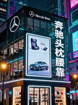 奔驰车主闭眼冲!头枕腰靠直接把舒适拉满✨  E级、C级、GLC车主快看!专为E300L、GLC260L这些车型设计,和座椅严丝合缝像原厂~头枕托颈、腰靠贴腰,开再久都不酸!颜色超多能搭内饰,面料软乎乎还透气,高回弹海绵支撑力max,长途开也舒服到飞起🥳  #奔驰 #头枕护颈枕 #腰靠 #奔驰内饰 #车载好物