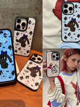 樱桃牙妹适用苹果16promax手机壳镜面iPhone15/14/13/12卡通11pro#这手机壳长在了我的心尖上 #手机壳控 #网红小众手机壳 #网红手机壳 #爆款热卖中