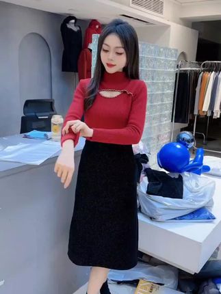春秋冬新款设计感洋气内搭修身气质打底衫#减龄穿搭#休闲穿搭#显瘦穿搭#时尚穿搭#设计感穿搭