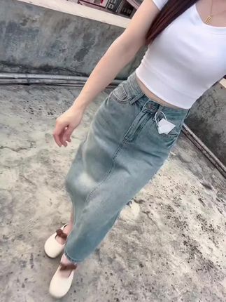 #实体女装 百搭小半裙,真心爱了🥰爱了#水晶城红辣椒