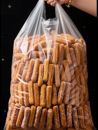 宝子们,,江米条堪称童年零食的传奇!!那金黄修长模样,裹着甜蜜糖霜,像甜蜜小魔杖。咬下瞬间,“嘎吱”一声,外层脆得掉渣,内里软糯香甜,,米香与糖甜完美融合。小时候,它是放学路上的惊喜,如今,它是回忆往昔的钥匙。只要尝上一口,童年欢乐便涌上心头。这口经典美味,怎能不重温?快来炫一根!#零食推荐 #追剧小零食 #好吃到停不下来 #纯手工零添加