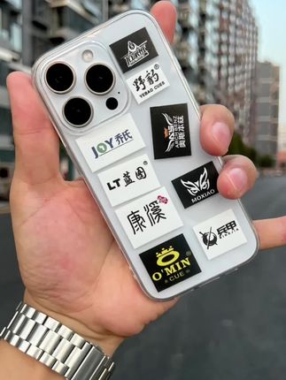 简约台球标签适用苹果17小米oppovivo华为p70iPhone16/15国产精孔 #手机壳 #强烈推荐 #手机 #这个手机壳真的长在我心巴上了#好物推荐🔥