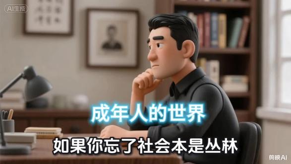 社会本是丛林,别再天真了
#人性真相 #社会现实 #成年人的世界 #生存法则 #人间清醒