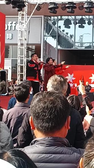 顺盈广场开张,请的五大明星,黄智贤,唐文龙,李思捷,曹永廉,麦长青