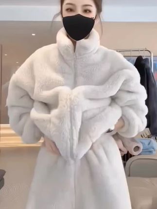 #加绒家居服套装@巨量千川