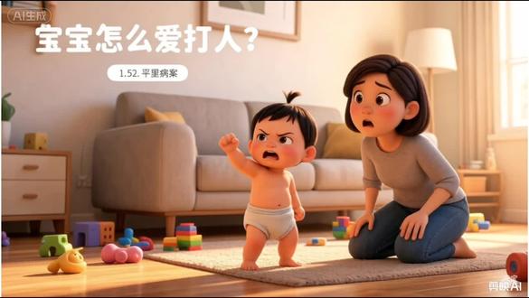 “别急着贴标签!孩子爱打人,90%的家长第一步都做错了!” 你家娃是不是经常一言不合就动手?先别急着骂他“坏”!作为过来人我想说,0-3岁宝宝的“打人”行为根本不是暴力,而是大脑发育的“求救信号”哦😱#常见育儿问题讲解 #育儿大作战 #育儿经验分享 #育儿动画