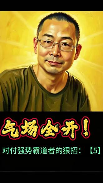 #沟通口才 #沟通技巧 #沟通技巧 #沟通智慧 #强势 气场全开!对付强势霸道者的狠招:【5】