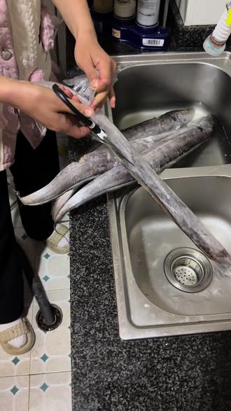 #富县 #带鱼的家常做法 给大家分享一个自己制作带鱼的方法,仅供参考,感谢关注