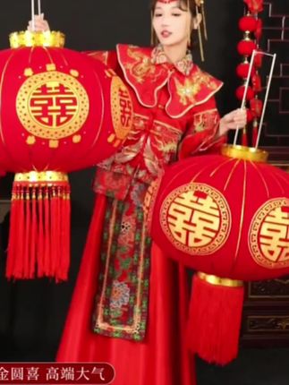 # 结婚灯笼 # 喜字灯笼 # 红色灯笼 # 灯笼.#婚庆用品 #婚礼用品 #家居好物 #红色喜庆 #生活用品 @DOU+小助手