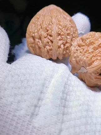 密纹(小南疆)手工打底完成效果