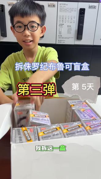 第五天今天有小隐藏哦#侏罗纪#布鲁可#恐龙#盲盒