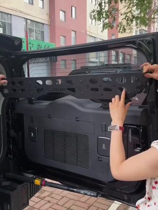 捷途旅行者尾门储物架山海T2铝合金尾门窗储物盒拓展架分隔收纳#尾门储物架 #储物盒 #拓展架 #分隔收纳盒