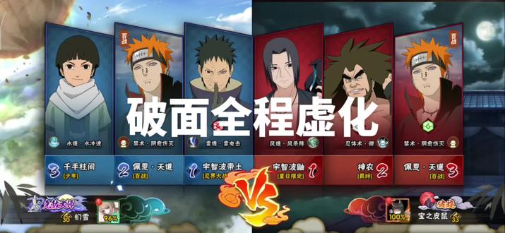 #火影忍者 #破面带土 破面全程虚化