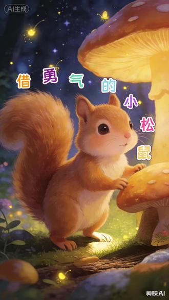第30集《晚安,借勇气的小松鼠》#儿童睡前故事 #启蒙早教 @DOU+上热门