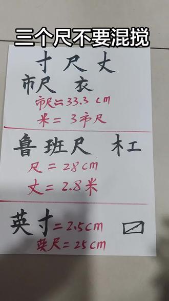 一尺等于多少厘米,不要混搅。