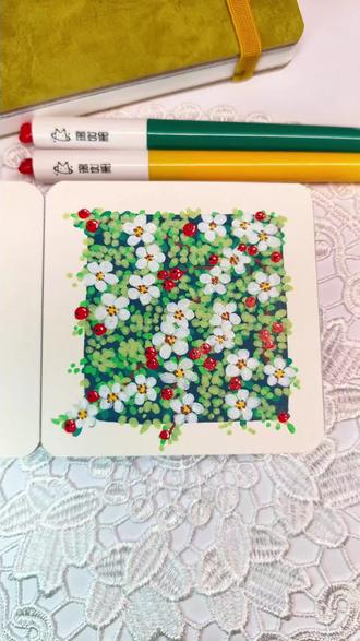 零基础1分钟画小叶栒子‖丙烯马克笔视频教程 🖊:慕多星丙烯马克笔
手:番茄汁的画
#新手画画教程 #零基础丙烯画 #画画打卡 #儿童简笔画 #丙烯马克笔绘画