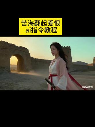 苦海翻起爱恨 ai指令教程 豆包ai生成照片指令豆包ai生成照片至尊宝和紫霞仙子ai口令苦海翻起爱恨这世间难逃命运苦海翻起爱恨ai改图豆包P图指令紫霞仙子 #豆包ai##豆包P图已经nextlevel了 #苦海翻起爱恨