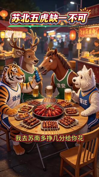 #dou上热门 苏北五虎缺一不可,垫底不丢人,苏北兄弟不嫌弃#苏北五虎 #江苏十三太保 #苏超联赛