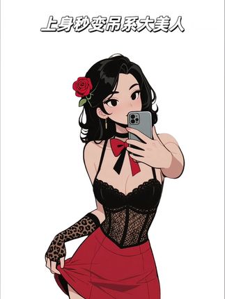 #辣妹穿搭 #美式复古风 #漫画身材 #美式穿搭 #情侣睡裙