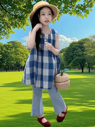 #甜美穿搭 #每日分享 #小清新穿搭 #夏季穿搭 #每日童装穿搭分享