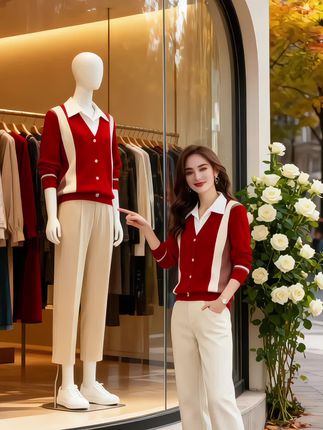 #初秋一周不重样穿搭#秋冬穿搭#早秋穿搭#针织衫 #高级感穿搭