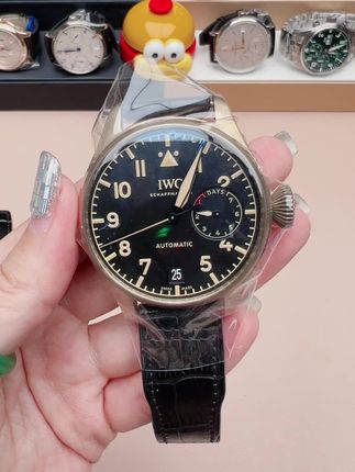 万国飞行员系列iw501005,7天动储,46.2mm,青铜大飞~