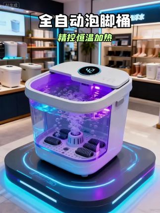 家人们,你们是不是一到冬天就手脚冰凉,晚上钻进被窝半天都暖不热?或者忙了一天,拖着疲惫的身体回到家,特别想放松一下?这时候,要是有个超棒的泡脚桶,那幸福感简直直线飙升!今天就给大家分享我最近挖到的宝藏——全自动泡脚桶,真的谁用谁爱上!#自动泡脚桶 #浴足养生 #全自动智能泡脚 #好物推荐🔥 #泡脚的好处